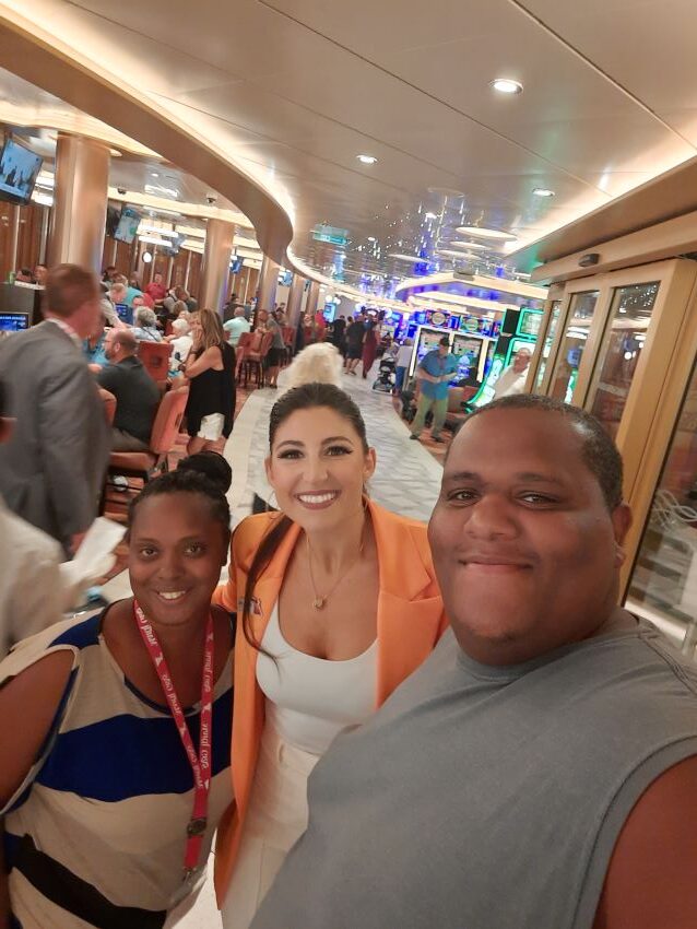 Traveling the West Way with cruise director Kyndall Fire on the Carnival Mardi Gras cruise ship