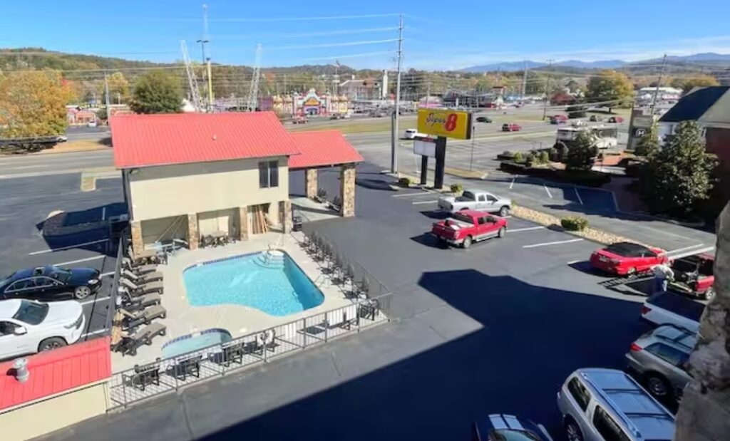 Super 8 Pigeon Forge, TN downtown Parkway pool