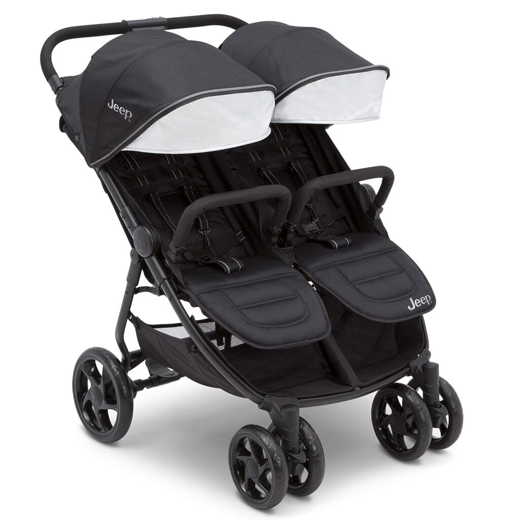 The best double stroller for travel 2024 - Jeep Destination Ultralight Side x Side 