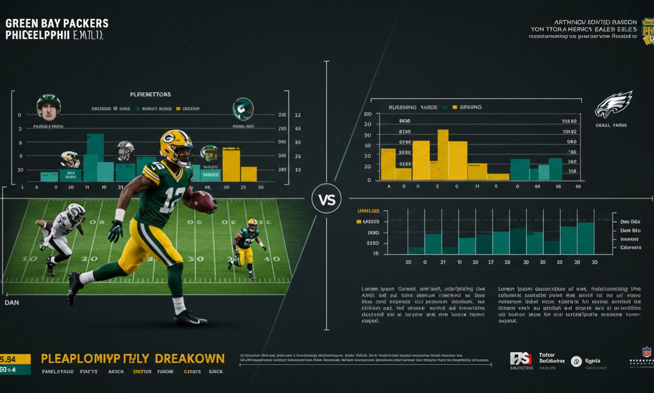 Green Bay Packers vs Philadelphia Eagles Match Player Stats