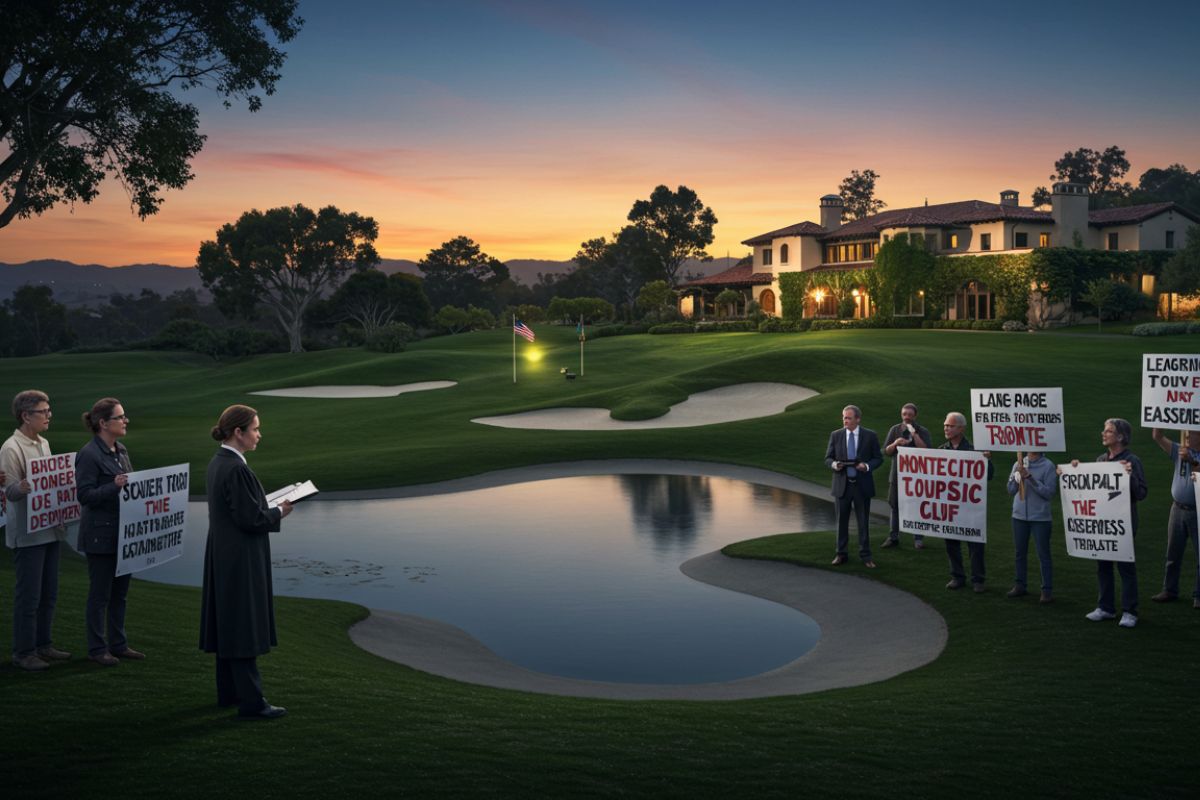 Montecito Country Club Easement Dispute