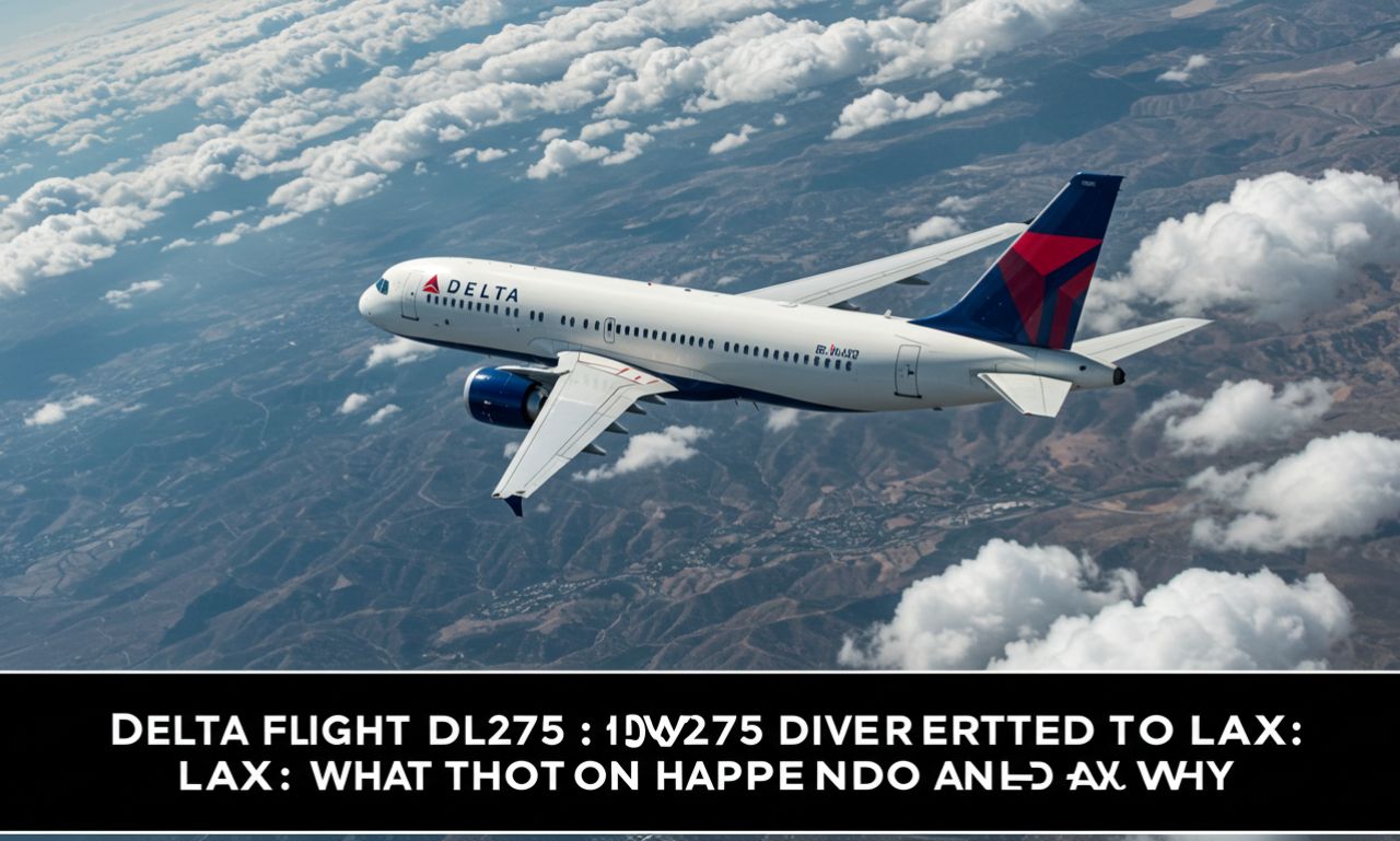 Delta Flight DL275 Diverted to LAX